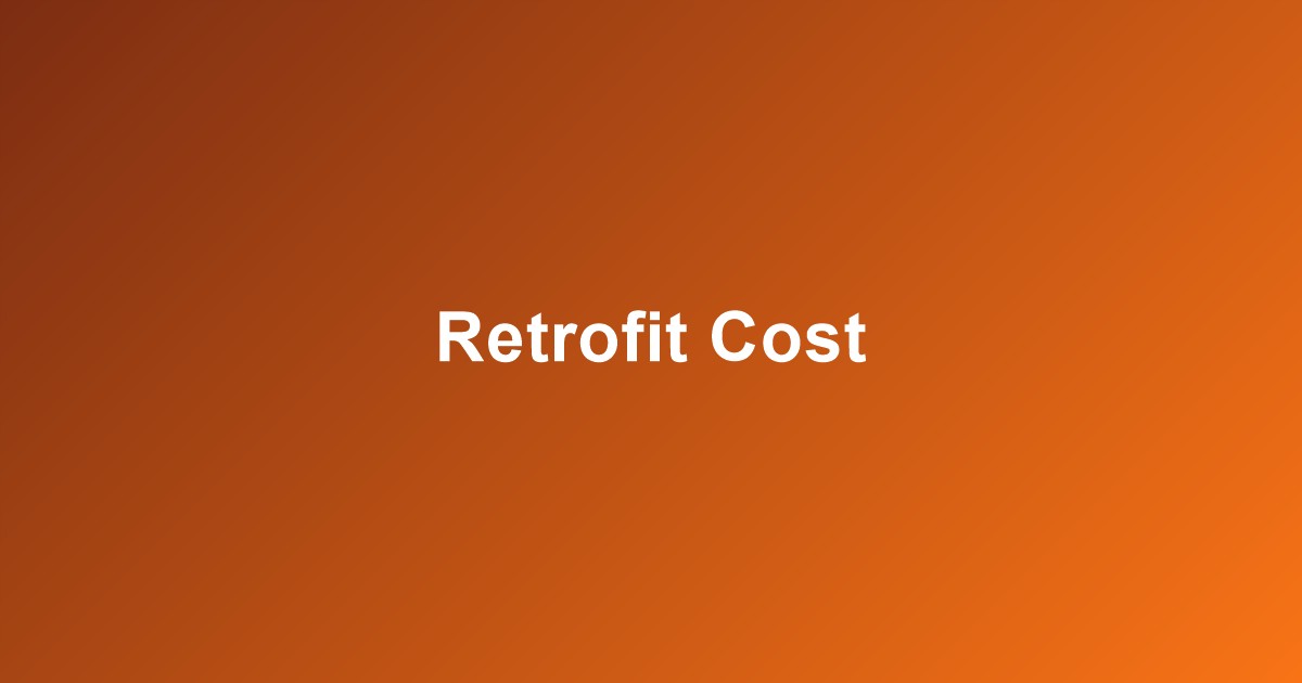 Smart Street Light Retrofit: Cost Breakdown