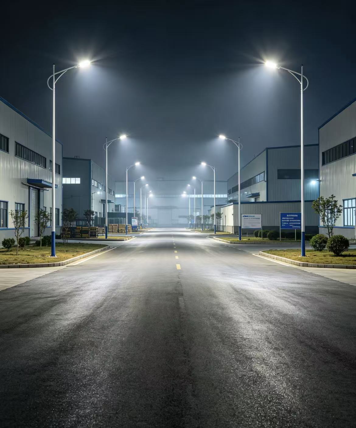 Industrial Park Lighting